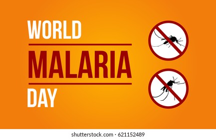 World Malaria Day Sign