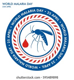 World Malaria Day Stamp