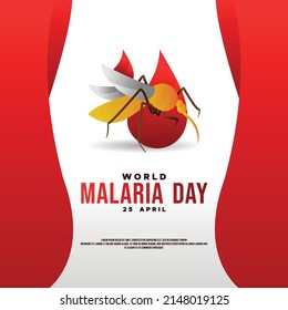 World Malaria Day Vector Design