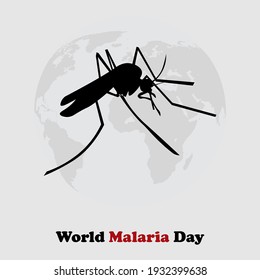 World Malaria Day ,Vector Illustration
