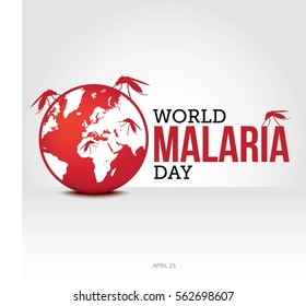 World Malaria Day Vector Illustration. Suitable for greeting card, poster and banner. This marked a shift from regional initiatives to a coordinated global effort to raise awareness. flat style design