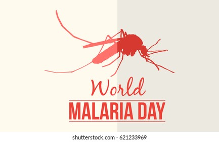 World Malaria Day Vector Illustration Stock Vector (Royalty Free ...