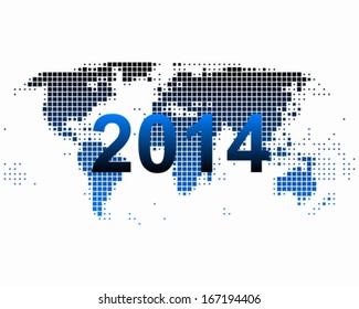 World map 2014