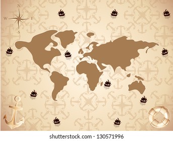 world map