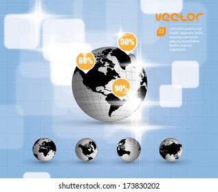 World map 