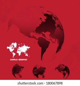 World map 