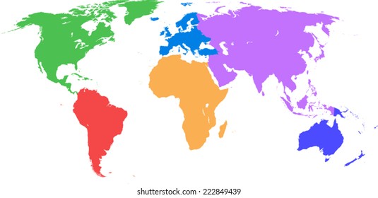 World map 