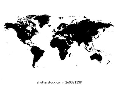 world map