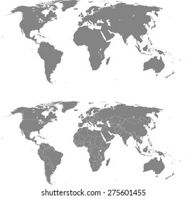 world map