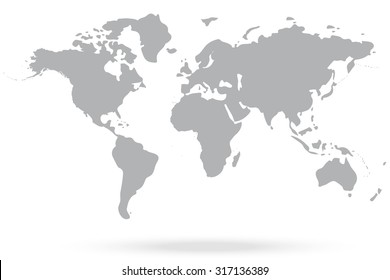 world map 