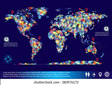 world map