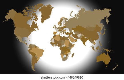 world map