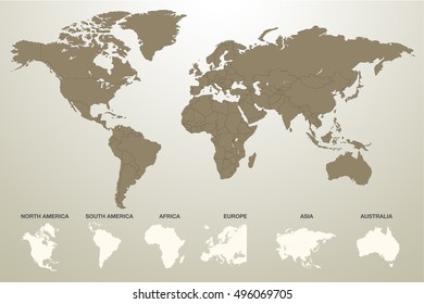 world map