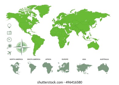 world map
