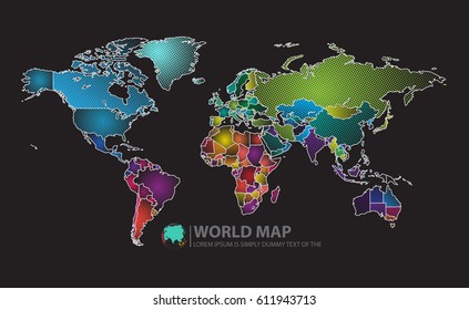 world map