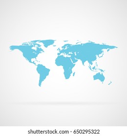 world map
