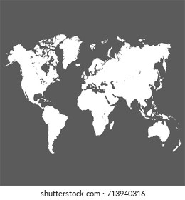 World map.