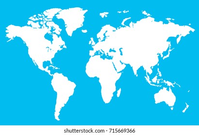 World map.
