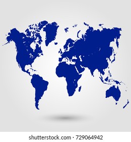 world map
