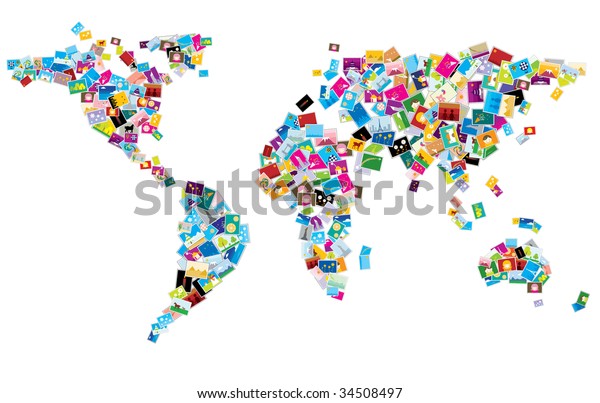 World Map 600w 34508497 
