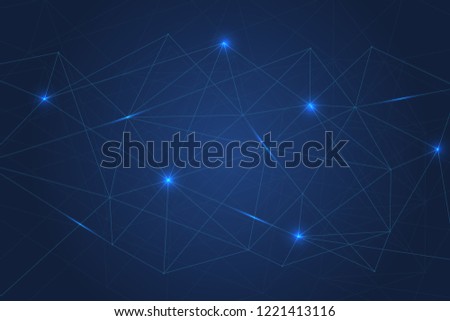World Map abstract technology. Polygonal Space Background with Connecting Dots and Lines. Global Business Concept. Technological Connectivity. Exploration of Global Link. Real World Connection.