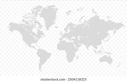 world map accurate scale transparent-09, world map vector image, modern world map, Illustration, eps 10, worldwide, all continents, all contries, world wide project