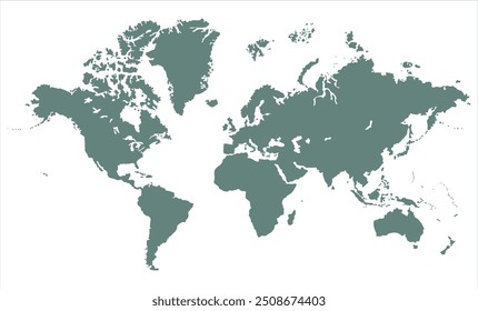 world map app-05, world map vector image, modern world map, Illustration, eps 10, worldwide, all continents, all contries, world wide project