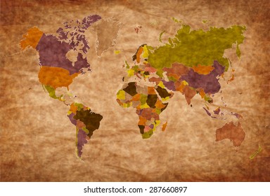 World map background