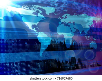 World Map Background