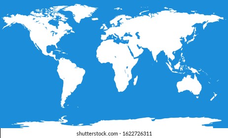 World map background. Blank worldmap template for infographics, reports, designs