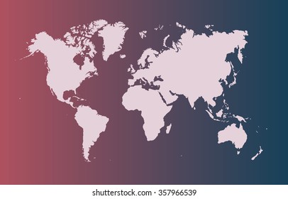 world map background. Vector illustration 