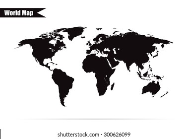 black and white earth map World Map Black And White Images Stock Photos Vectors black and white earth map