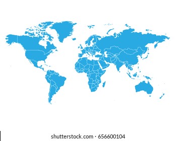 56,474 Blank world map Images, Stock Photos & Vectors | Shutterstock