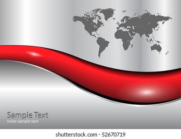 world map business background, EPS10 vector