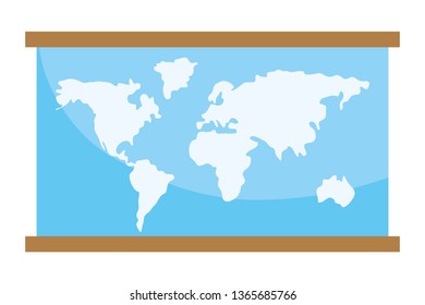 world map cartoon