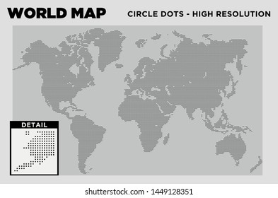 High Resolution World Map High Res Stock Images Shutterstock