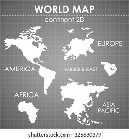 world map
continent
