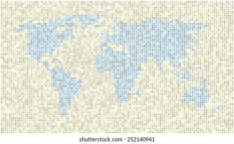 World Map - Dalton Check Colors
