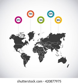 world map design 
