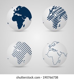 World map designs