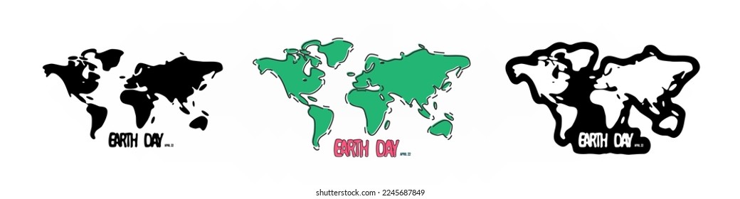 Ilustración del Día Mundial del Mapa