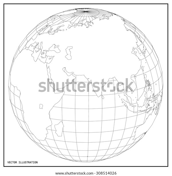 World Map Earth Globes Vector Illustration Stock Vector (Royalty Free ...