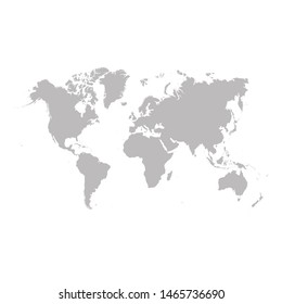 world map. Earth, map template for web site, inphographics.  worldmap icon. 