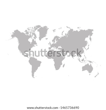 world map. Earth, map template for web site, inphographics.  worldmap icon. 