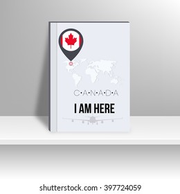 World Map and Famous Landmark. vector, illustration design.