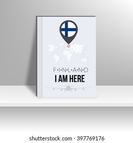 World Map and Famous Landmark. vector, illustration design.