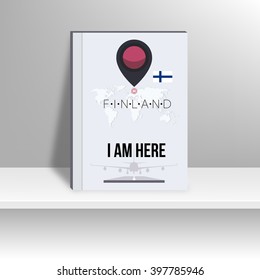 World Map and Famous Landmark. vector, illustration design.