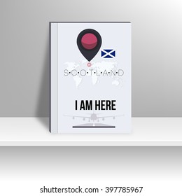 World Map and Famous Landmark. vector, illustration design.