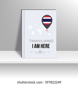 World Map and Famous Landmark. vector, illustration design.