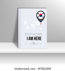World Map and Famous Landmark. vector, illustration design.